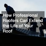 How Professional Roofers Can Extend the Life of Your Roof