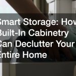 Smart Storage  How Built-In Cabinetry Can Declutter Your Entire Home